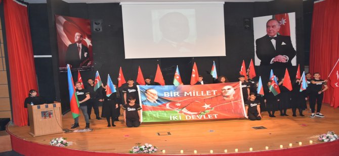 Heydar Aliyev Aliağa'da Anıldı