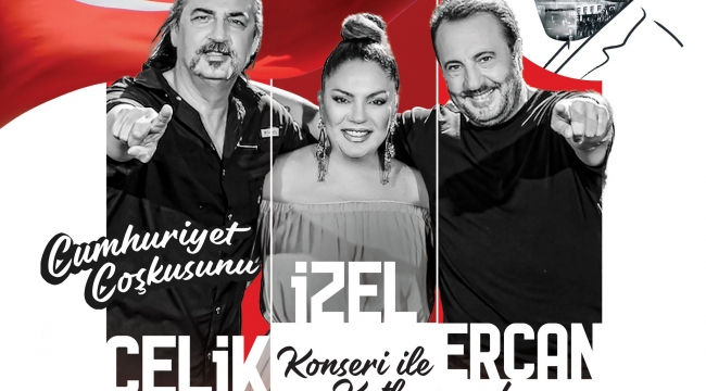 İzel-Çelik-Ercan'ın 30 Yıl Aradan Sonra İlk Halk Konseri Aliağa'da