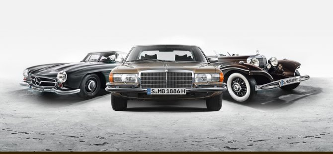 Müzelik Mercedesler İnternete Satılık