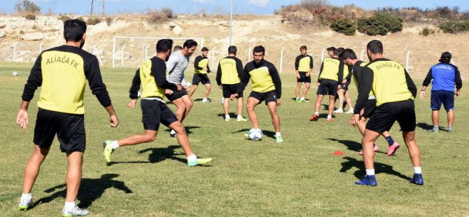 Aliağa FK’da Demirten Yeşilköyspor Hazırlıkları Sürüyor