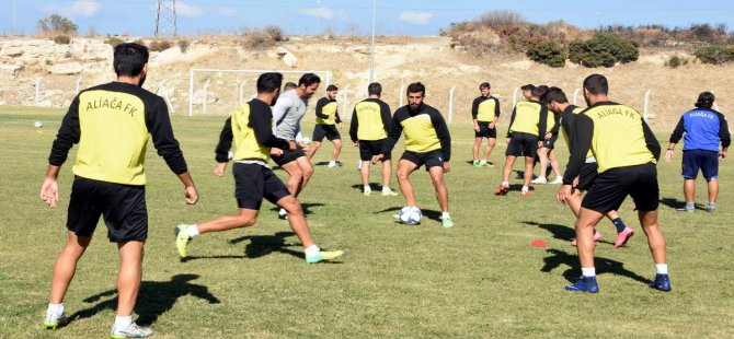 Aliağa FK, Yatağanspor Maçı Hazırlıklarını Sürdürüyor
