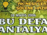 Ak Gençlik Akdeniz'de