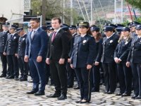 Foça Polis Haftası Kutlaması ve Çelenk Töreni