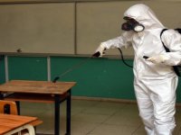 Aliağa’da Okul ve Camiler Dezenfekte Ediliyor
