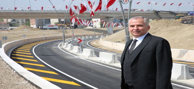 Üçgen Köprülü Kavşakları Trafiğe Açıldı