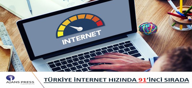 Türkiye İnternet Hızında 91’inci Sırada