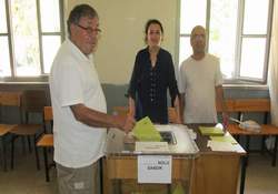Foça'da Cumhurbaşkanlığı seçimleri