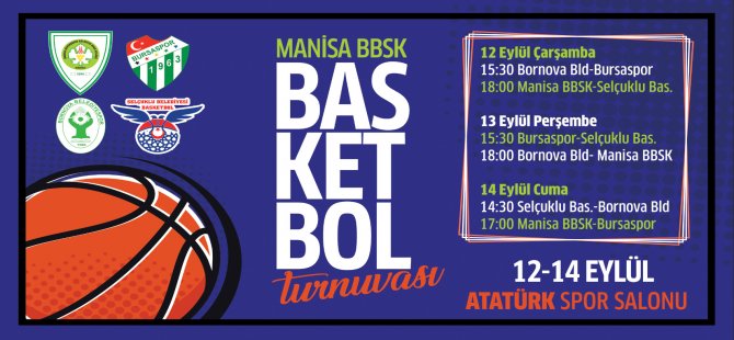 Basketbol’da Turnuva Heyecanı 12-14 Eylül’de