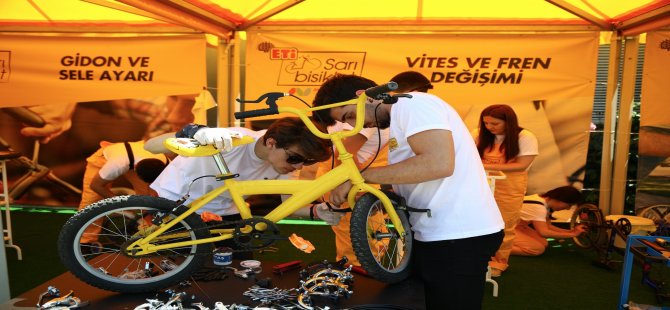 Eti Sarı Bisiklet Geri Dönüşüm Kampanyası İzmir’de