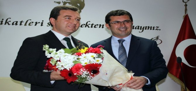 Bergama’da Hakan Koştu Göreve Başladı