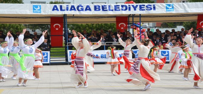 23 Nisan Aliağa’da Törenlerle Kutlandı