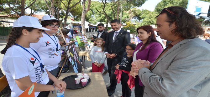 Necla Midilli Merkez Ortaokulu'nda Bilim Şenliği