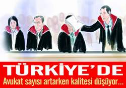 Türkiye'de Avukat Sayısı Arttı Kalitesi Düştü