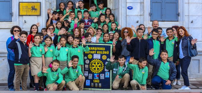 Karşıyaka Rotary Öğrencileri Ata İle Buluşturdu