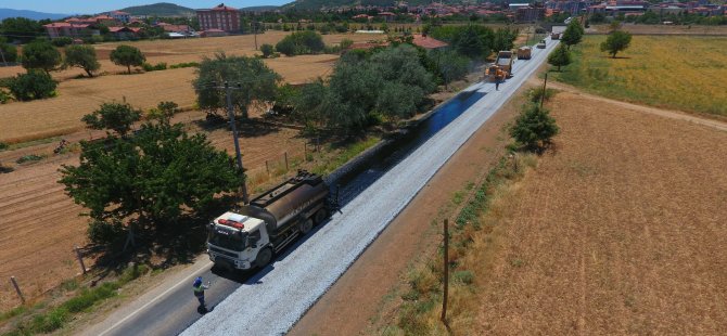 Büyükşehir'den 2.100 Km Asfalt