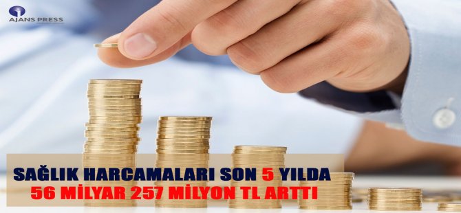 Sağlık Harcamaları Son 5 Yılda 56 Milyar 257 Milyon TL Arttı