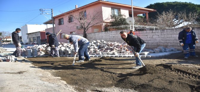 Yeni Şakran’da Yol Düzenleme Çalışmaları Devam Ediyor