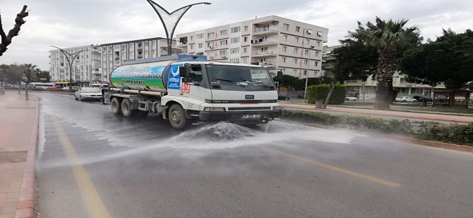 Aliağa Belediyesi’nin Hijyen Seferberliği Sürüyor