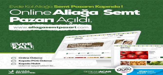 Aliagasemtpazari.Com Hizmete Girdi