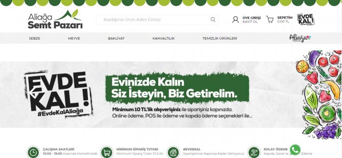 Online Semt Pazarının Lideri Patates ve Çilek Oldu