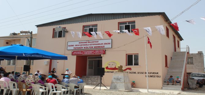 Bergama Tepeköy Kültür Merkezi Açıldı