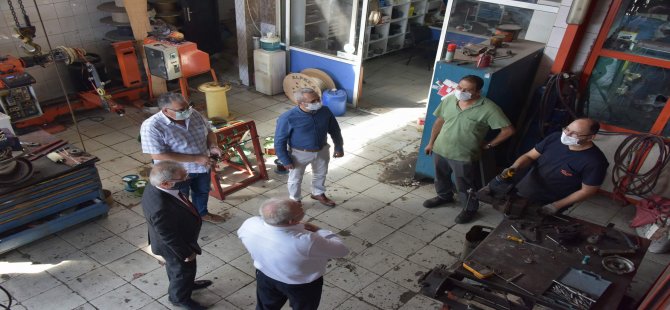 Aliağa’da Eşzamanlı Kovid19 Denetimi