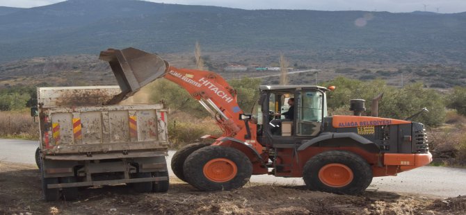 Aliağa Belediyesi Ekipleri Uzunhasanlar’da