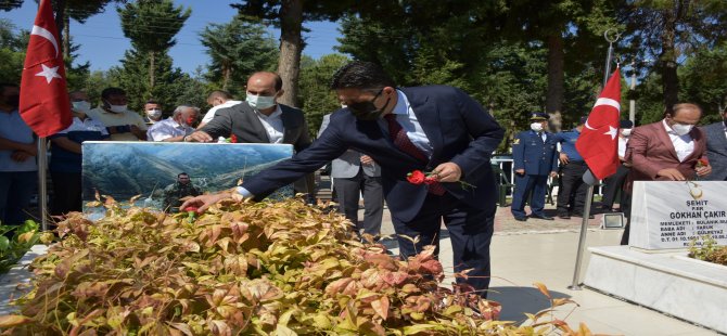 Aliağa’da 15 Temmuz Programı Şehitlik Ziyaretiyle Başladı