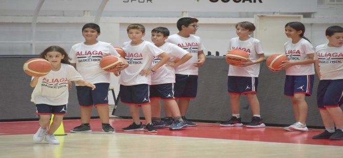 Geleceğin Basketbolcuları Aliağa’da Yetişiyor