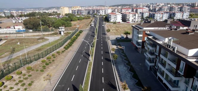 Necmettin Giritlioğlu Caddesi Yepyeni Görünüme Kavuştu