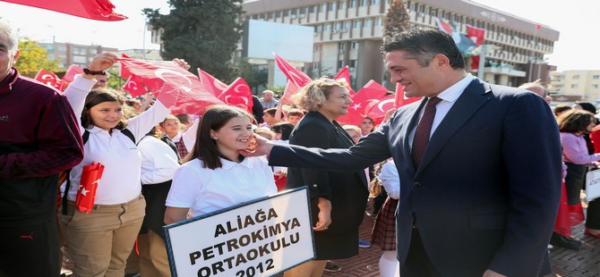 Aliağa’da Cumhuriyet Bayramı Kutlamaları Başladı