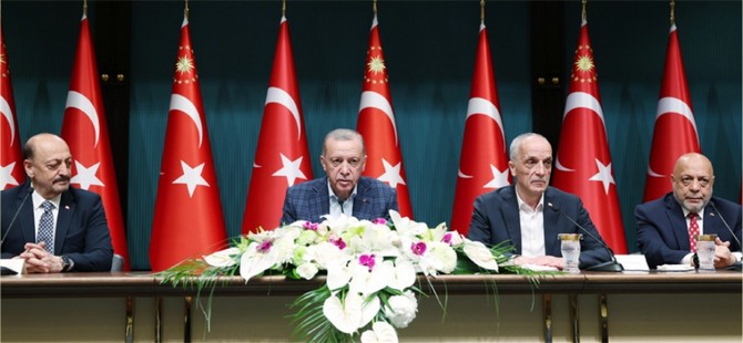 Cumhurbaşkanı Erdoğan, kamu işçilerinin zam oranını açıkladı