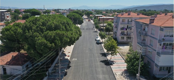 Bergama Asfalt Çalışmaları Hız Kesmeden Devam Ediyor