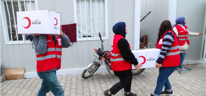 Kızılay’dan 1.2 Milyon Depremzedeye Kış Yardımı