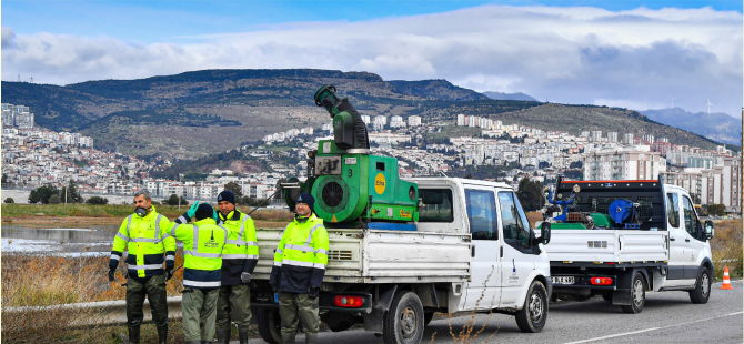 300 bin noktada sivrisinek mücadelesi