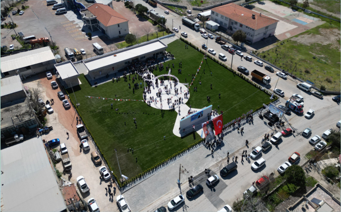 Başkan Kırgöz, Çandarlı’da Düğün Salonu açılışı gerçekleştirdi