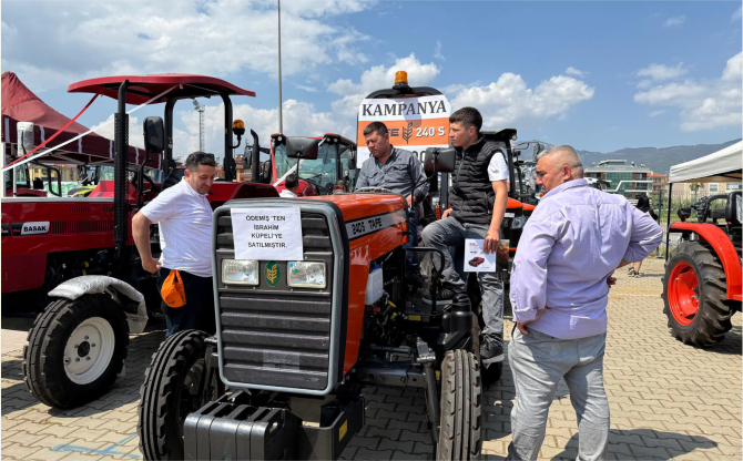 Ödemiş fuarı ile zirvede