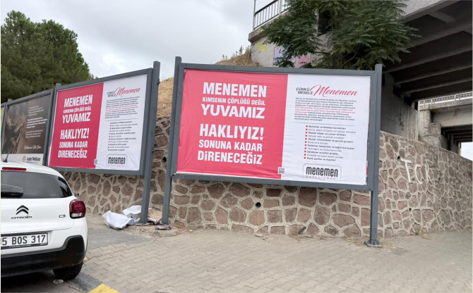 Menemen, çöp tehdidine karşı tek yürek!