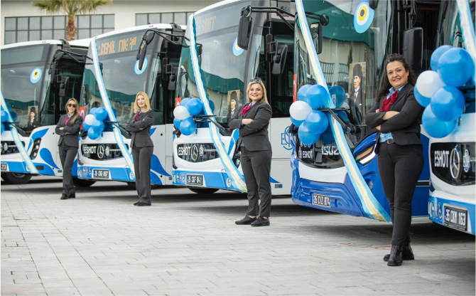 Ulaşımda kadın devrimi
