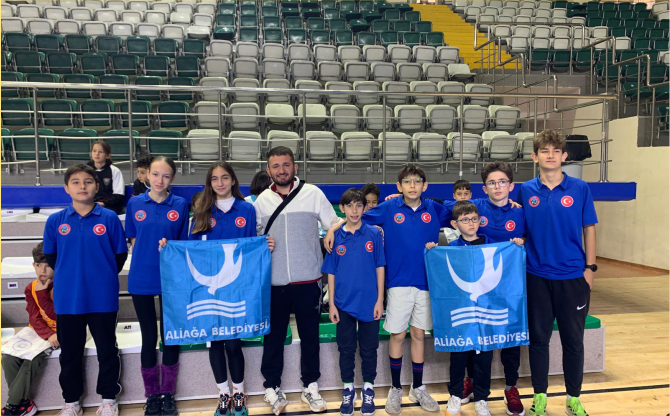 Aliağalı Oryantiringciler Muğla’dan 8 Türkiye Derecesiyle Döndü