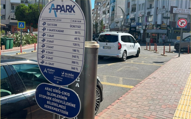 Aliağa'da "Apark" Uygulaması Mahkeme Kararıyla Durduruldu