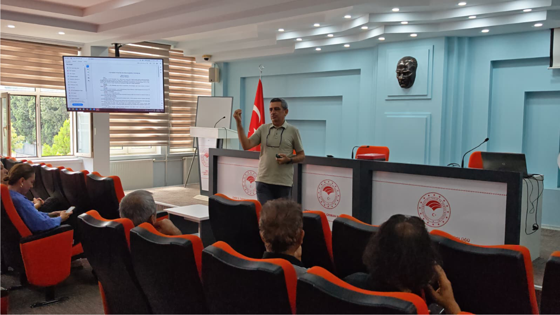 İzmir İl Tarım ve Orman Müdürlüğüne Hayat Kurtaran Şok Cihazı