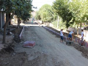 Çayiçi Caddesi’nde Çalışmalar Hızlı İlerliyor