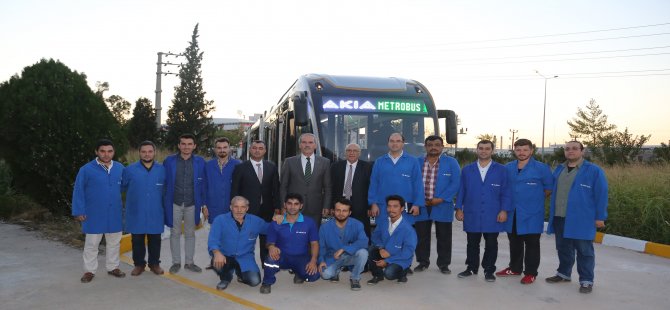 Bursa’da Yerli Üretimde Metrobüs İle Bir İlk Daha