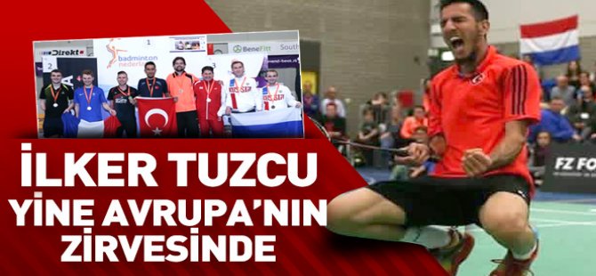 İlker Tuzcu Yine Avrupa’nın Zirvesinde