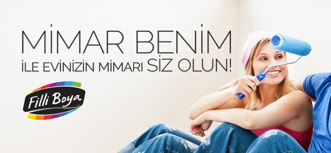 Mimar Benim İle Saniyeler İçinde Evinizi Boyayın