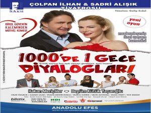 1000’de 1 Gece Diyalogları Oyununun Prömiyerine Ünlü Yağmuru…