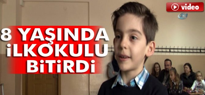 Yaşıtlarından Yıllar Önce İlkokulu Bitirdi