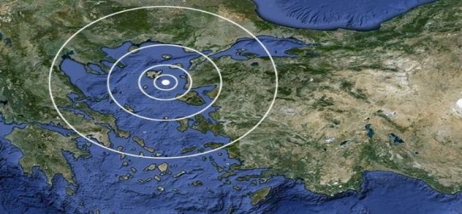 Ege Denizi'nde Bir Deprem Daha