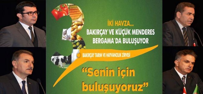 Bakırçay Tarım ve Hayvancılık Zirvesi Sona Erdi